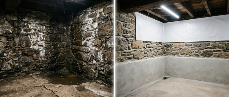 Homeowners Guide to Stone Foundation Waterproofing in NEPA